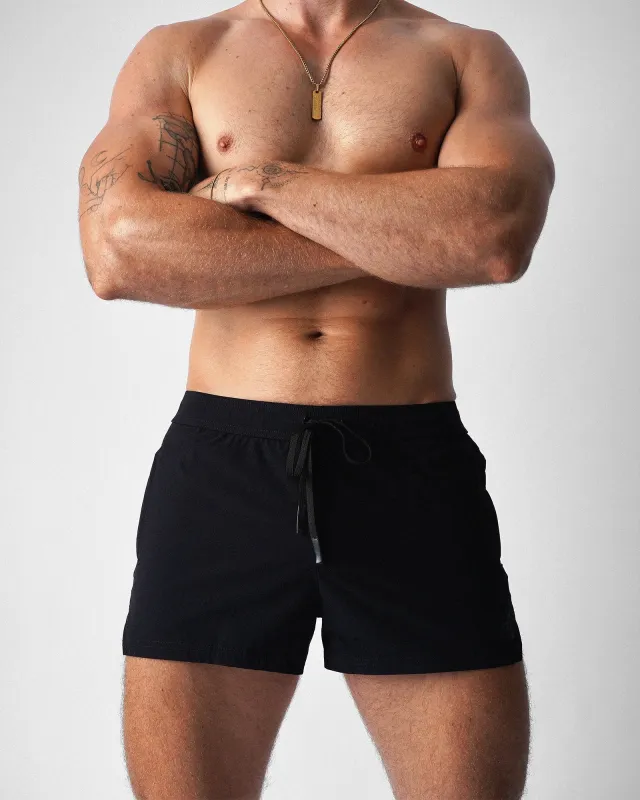 Teamm8 Pace 2.5" Short - Black made by Underwear Expert