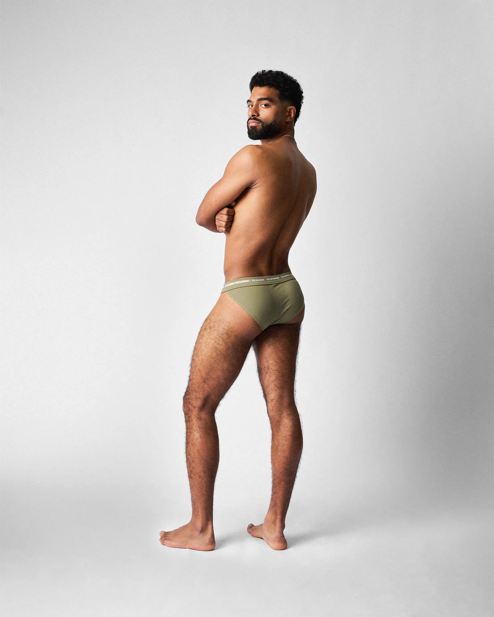 Teamm8 Ultra Sports Swim Brief - Army sold by Underwear Expert product image thumbnail 4