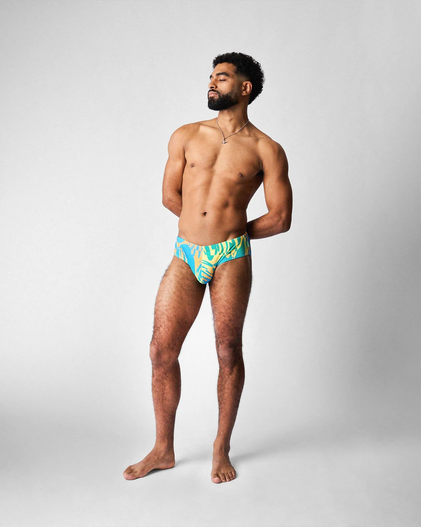 Teamm8 Harbour City Wide Swim Brief - Tropical sold by Underwear Expert product image thumbnail 3