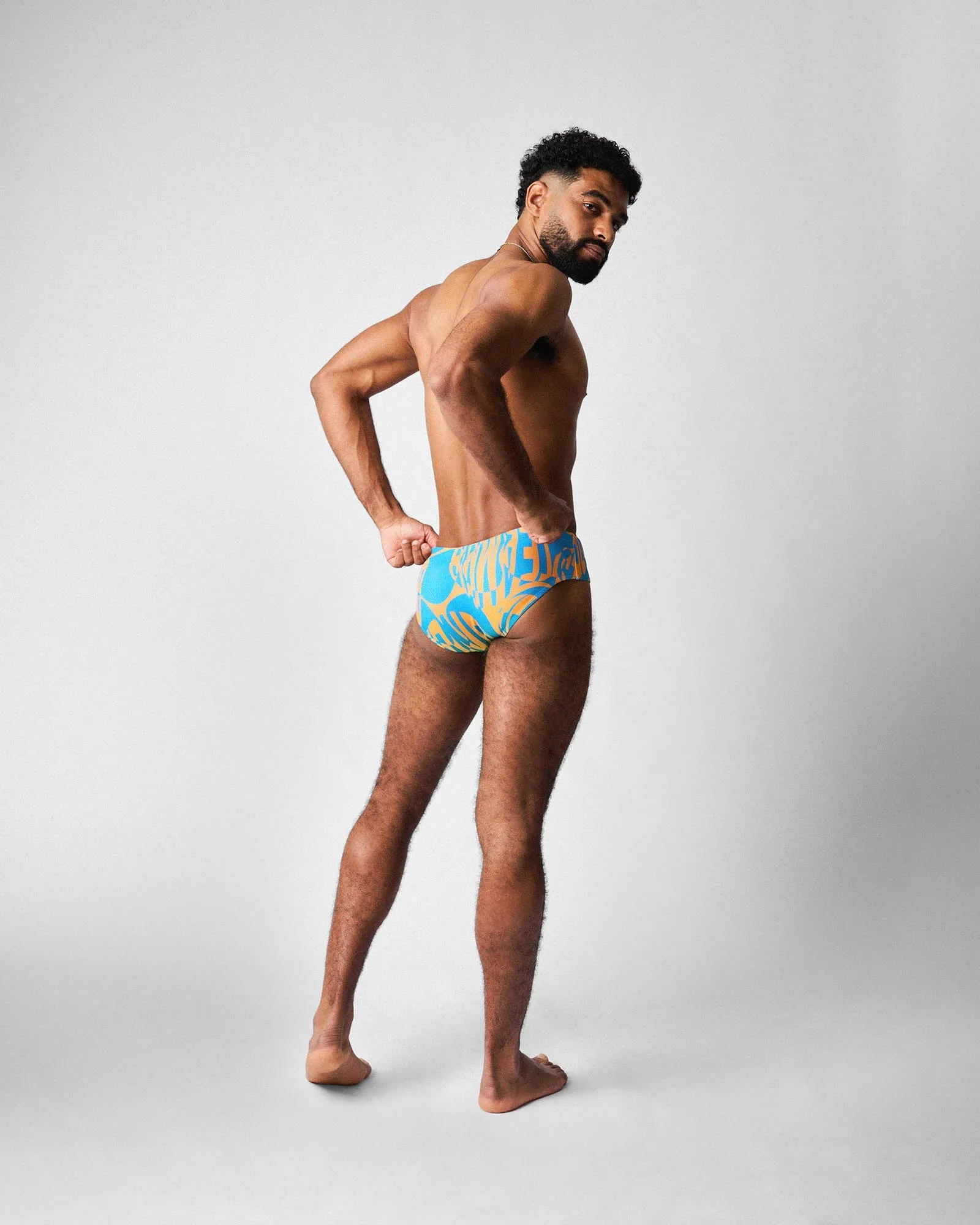 Teamm8 Harbour City Wide Swim Brief - Tropical sold by Underwear Expert product image thumbnail 4