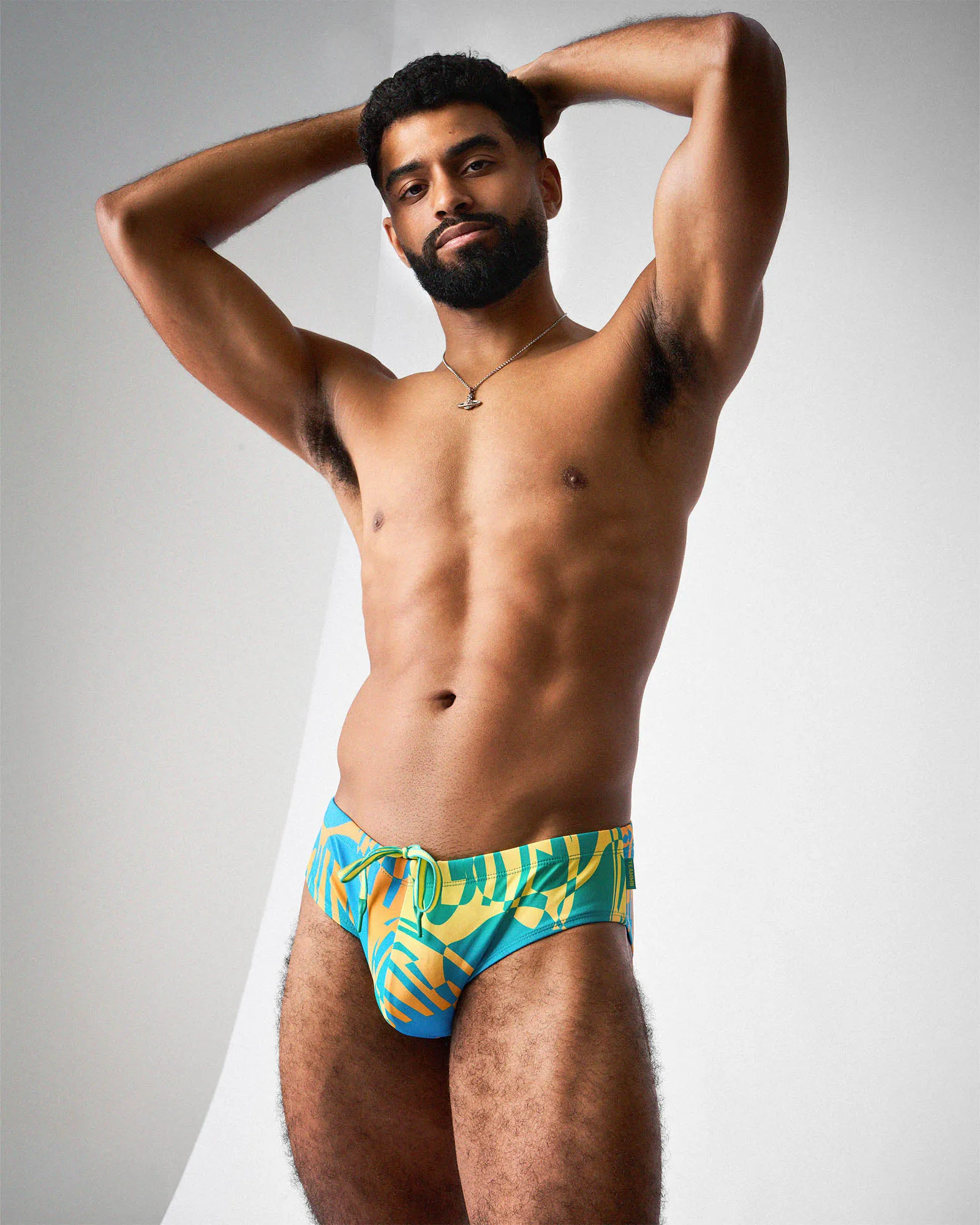 Teamm8 Harbour City Wide Swim Brief - Tropical sold by Underwear Expert product image thumbnail 5
