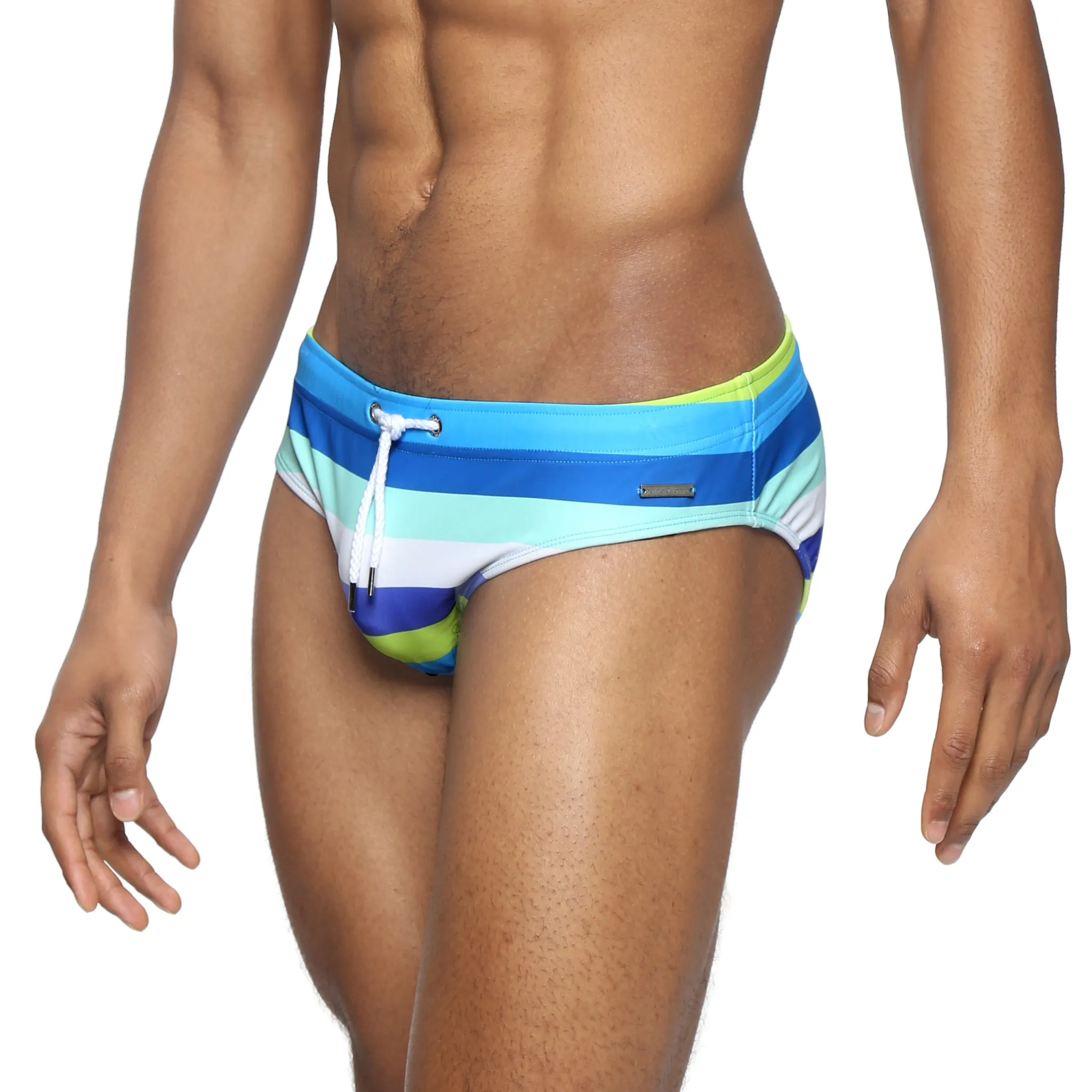 Parke & Ronen Printed Meridian Bikini - Azure Ischia sold by Underwear Expert product image thumbnail 2