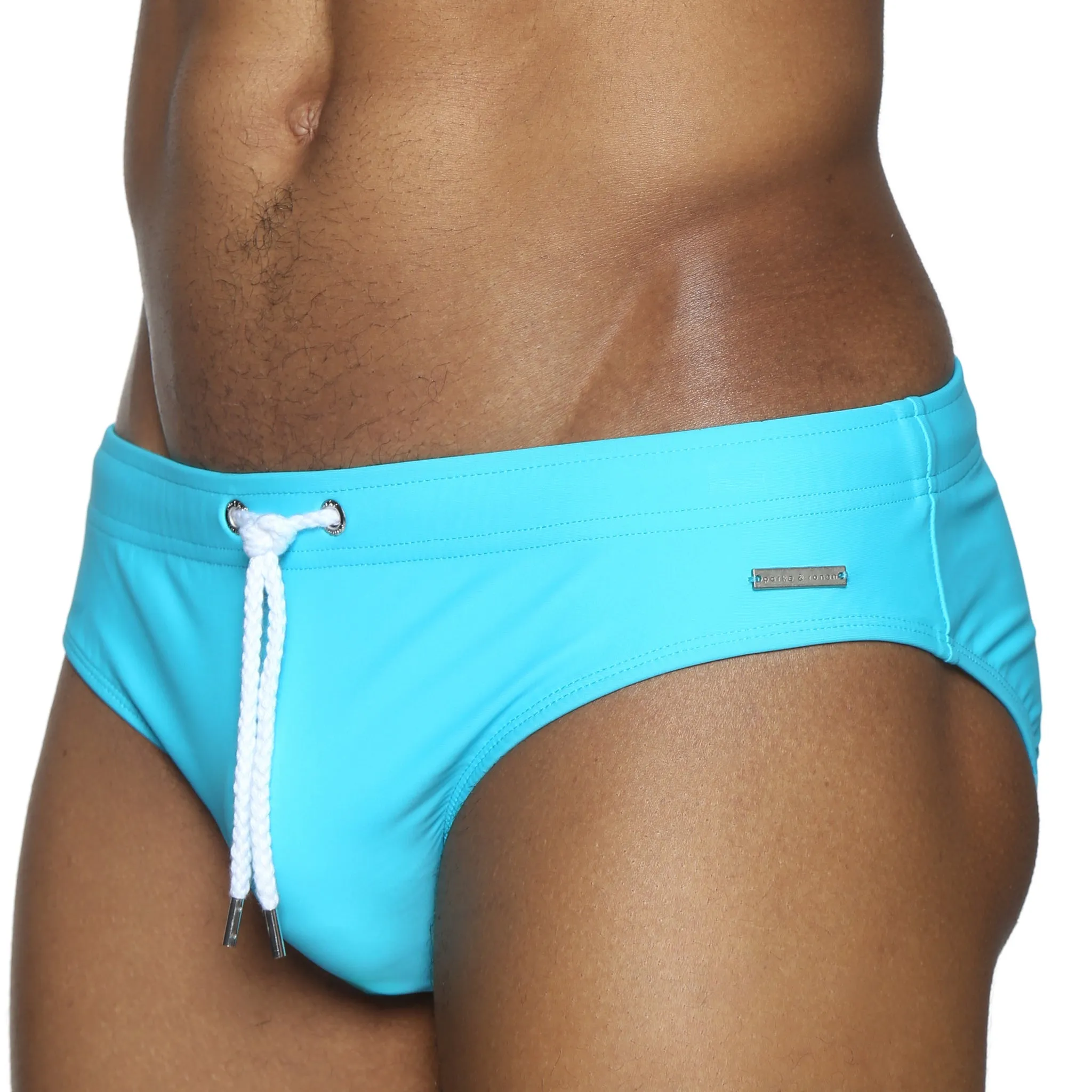 Parke & Ronen Solid Meridian Swim Bikini Brief - Glacier sold by Underwear Expert product image thumbnail 4