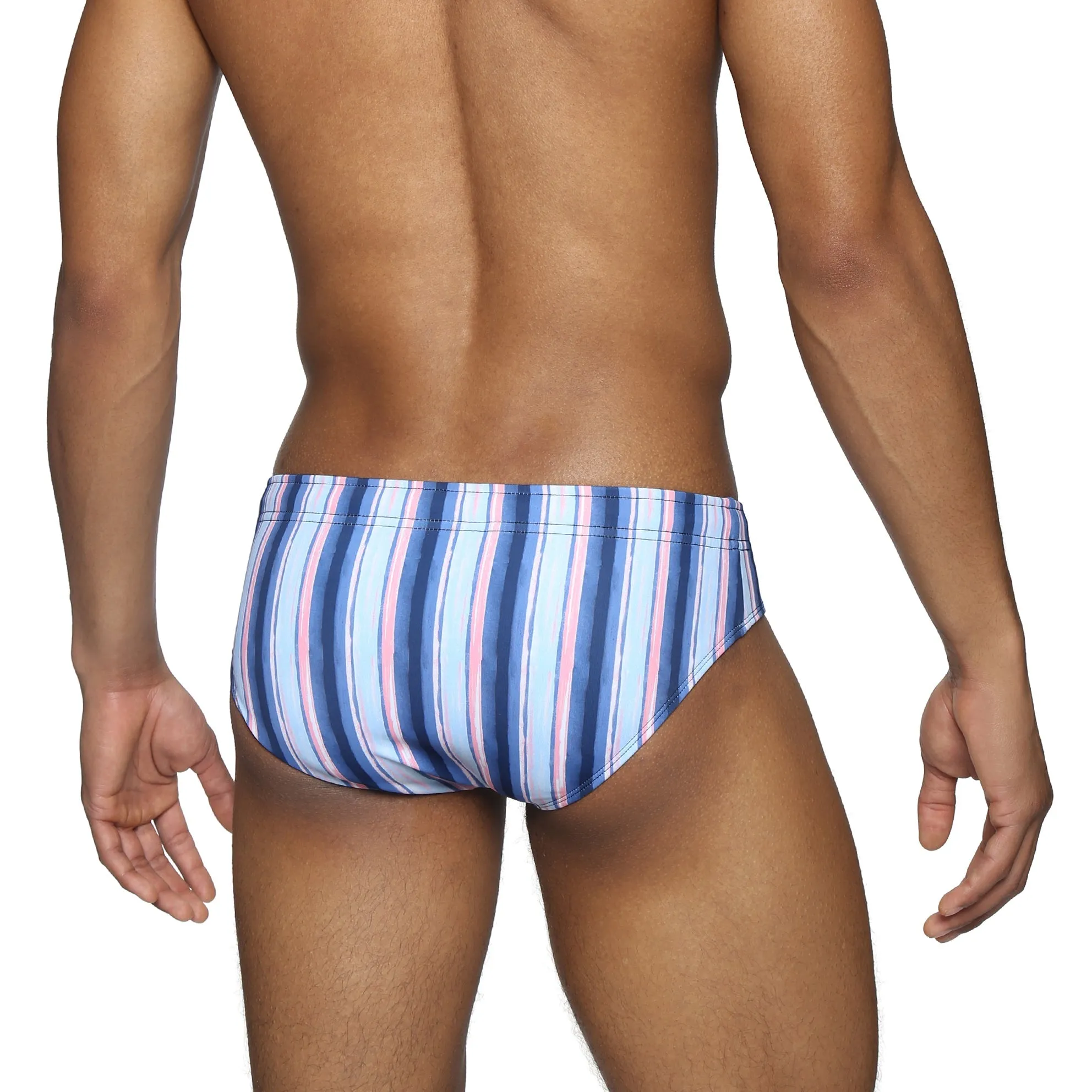 Parke & Ronen Printed Meridian Bikini - Twilight Tidebreak Stripe sold by Underwear Expert product image thumbnail 3