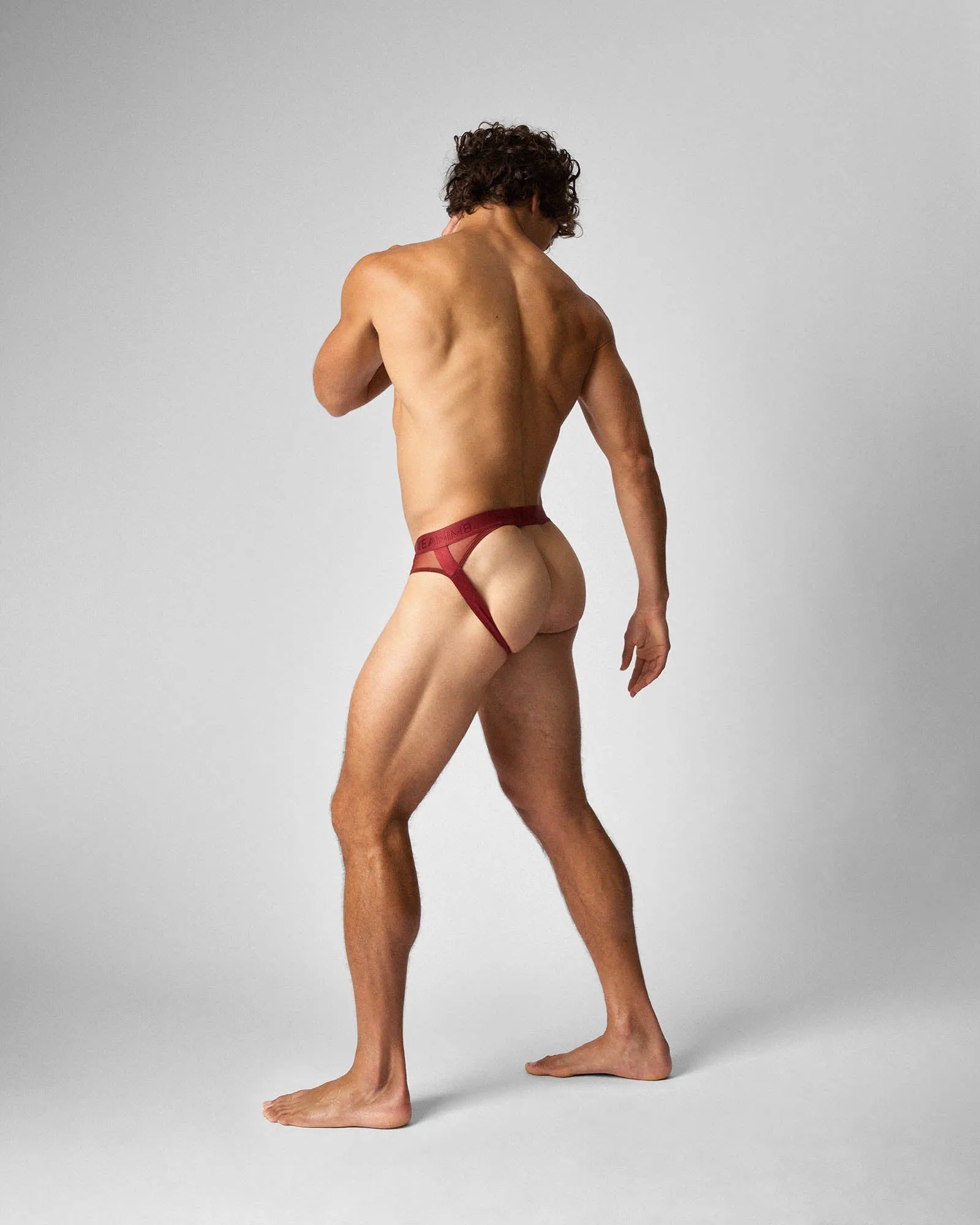 Teamm8 Score Sheer Slim Jockstrap - Shiraz sold by Underwear Expert product image thumbnail 5