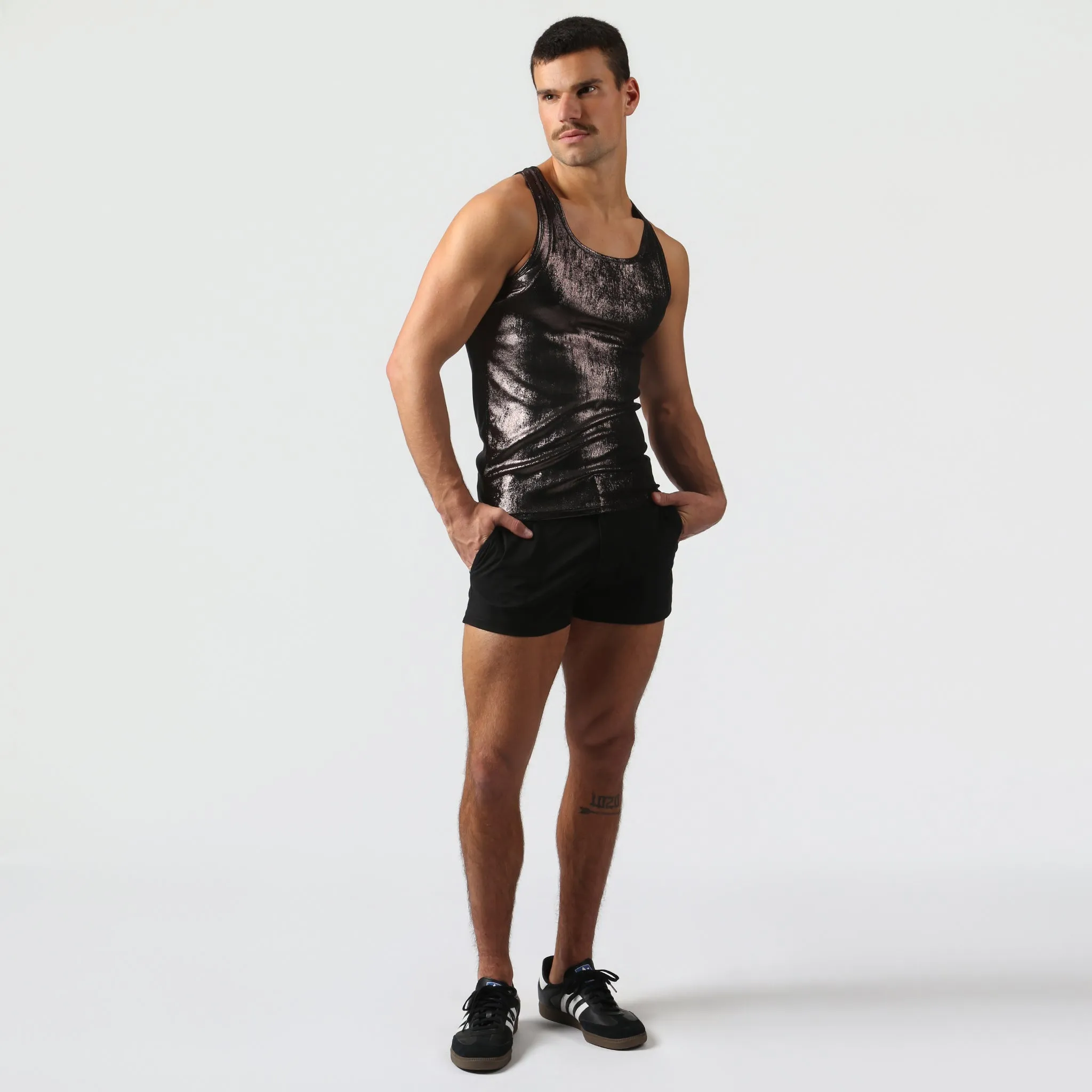 Parke & Ronen Bronze Black Spettacolo Tank sold by Underwear Expert product image thumbnail 3