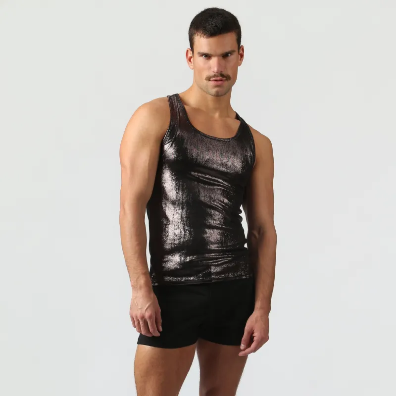 Parke & Ronen Bronze Black Spettacolo Tank made by Parke & Ronen