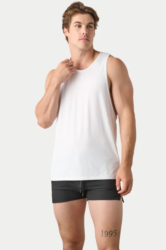 Awry Vapor Tank - White made by Underwear Expert