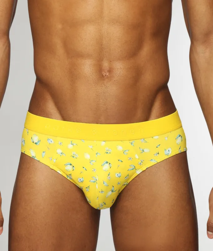 Parke & Ronen Printed Low-Rise Brief sold by Underwear Expert