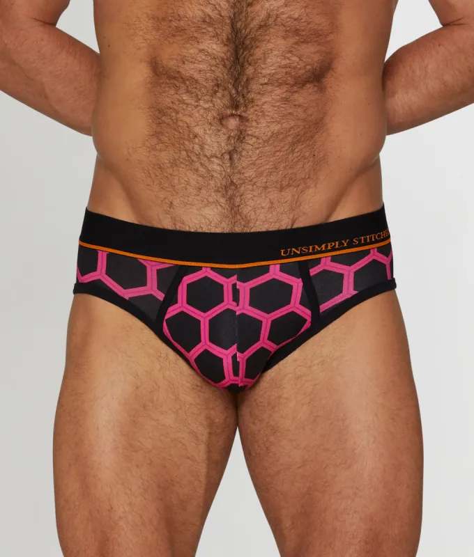 Unsimply Stitched Hive Brief sold by Underwear Expert