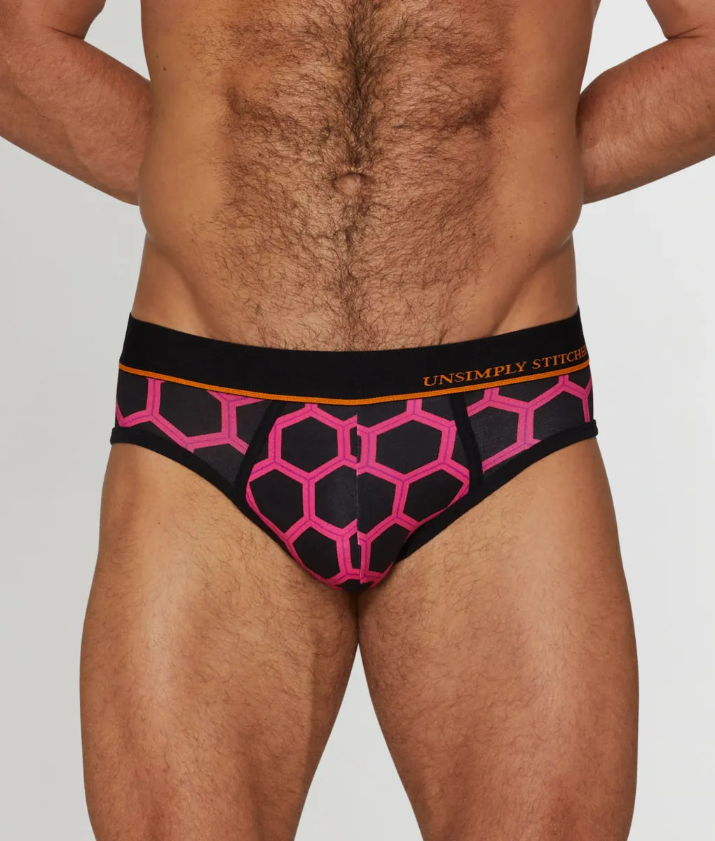Unsimply Stitched Hive Brief sold by Underwear Expert
