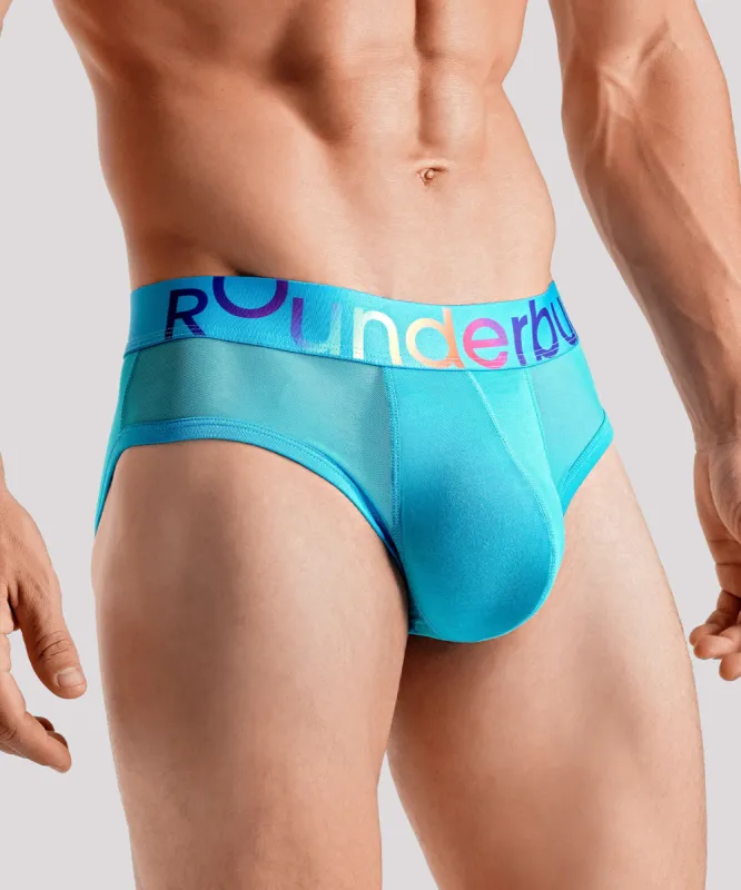 Rounderbum Transparent Pride Package Brief sold by Underwear Expert