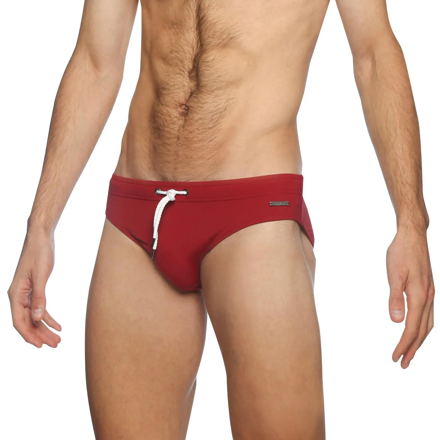 Parke & Ronen Maroon Solid Meridian Swim Bikini sold by Underwear Expert product image thumbnail 4