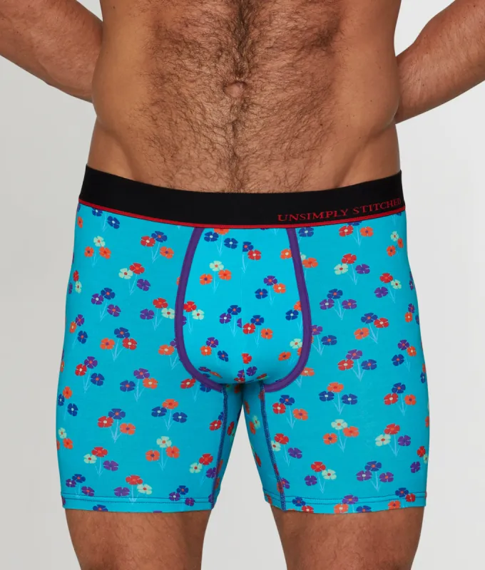 Unsimply Stitched Floral Boxer Brief made by Underwear Expert