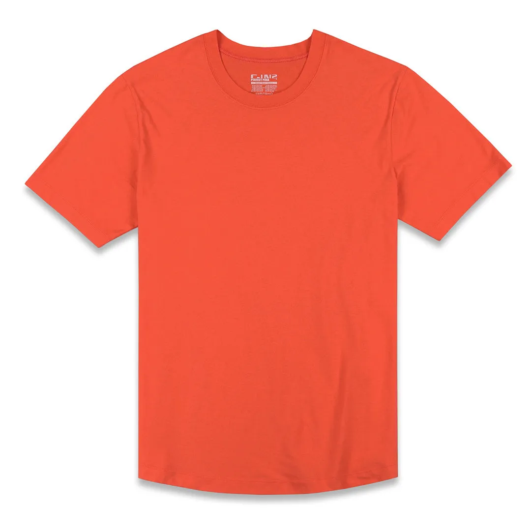 C-IN2 Perfect Pima Relaxed Crew Neck T-Shirt Rylee Red sold by Underwear Expert product image thumbnail 4