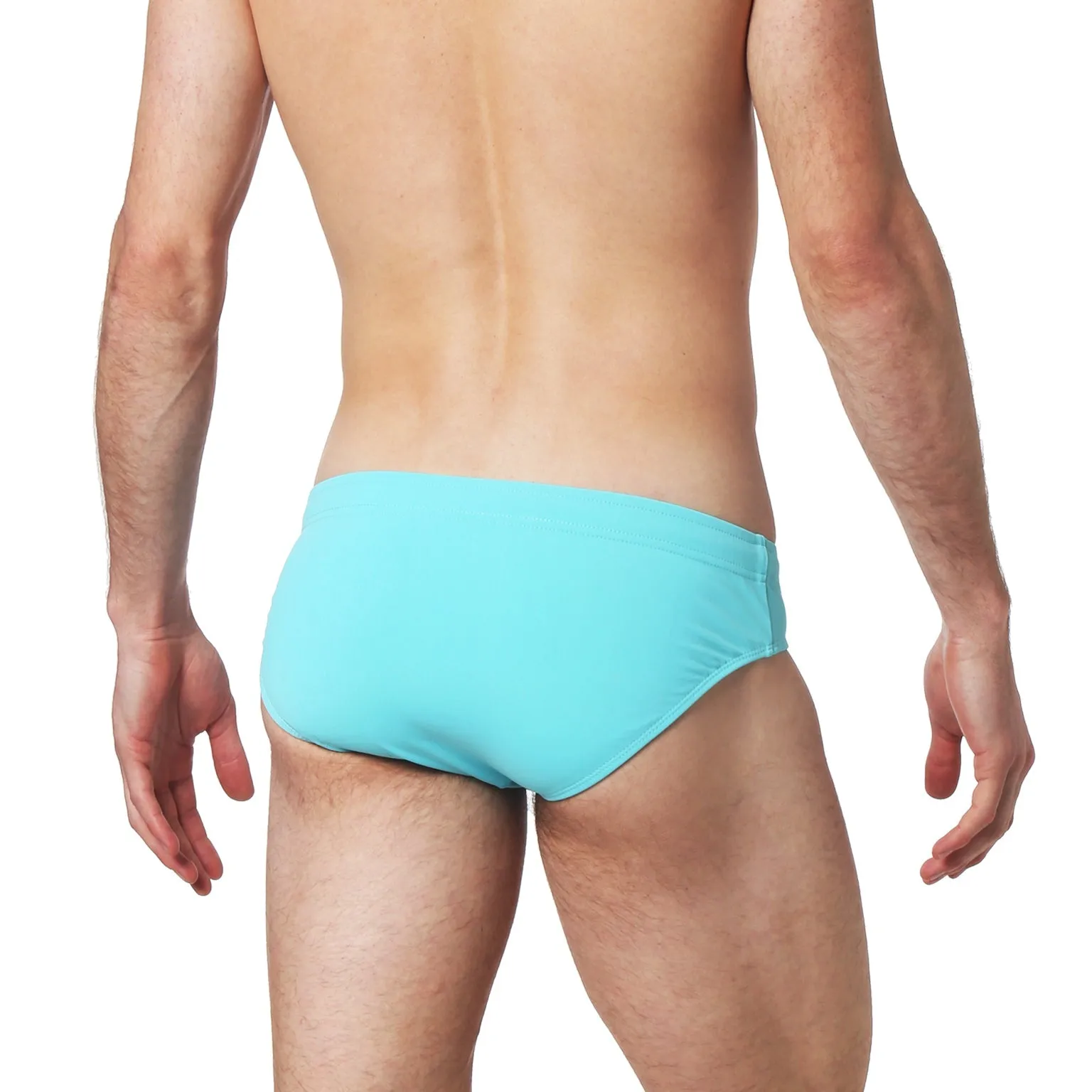 Parke & Ronen Aqua Solid Meridian Swim Brief sold by Underwear Expert product image thumbnail 3