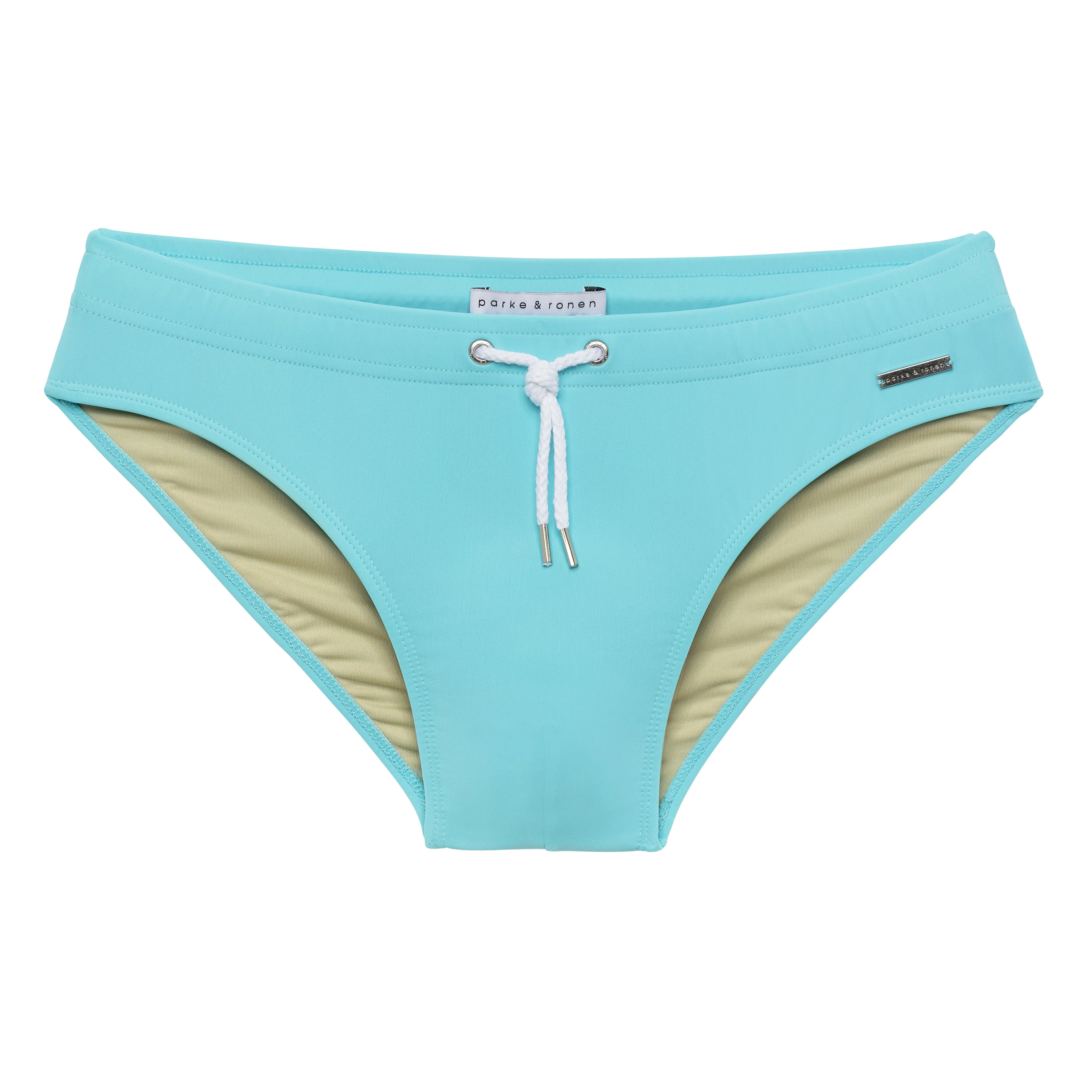 Parke & Ronen Aqua Solid Meridian Swim Brief sold by Underwear Expert product image thumbnail 2