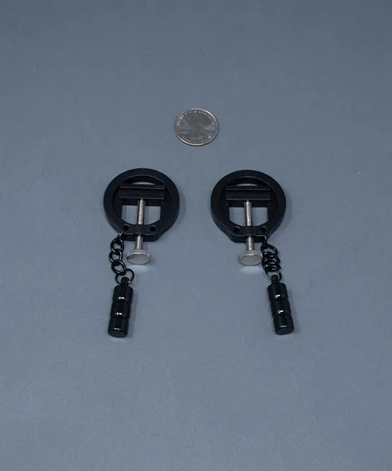 Andrew Christian Trophy Boy Spiked Nipple Clamps with Weights sold by Underwear Expert product image thumbnail 2