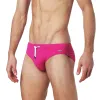 Parke & Ronen Fuchsia Solid Meridian Swim Brief sold by Underwear Expert