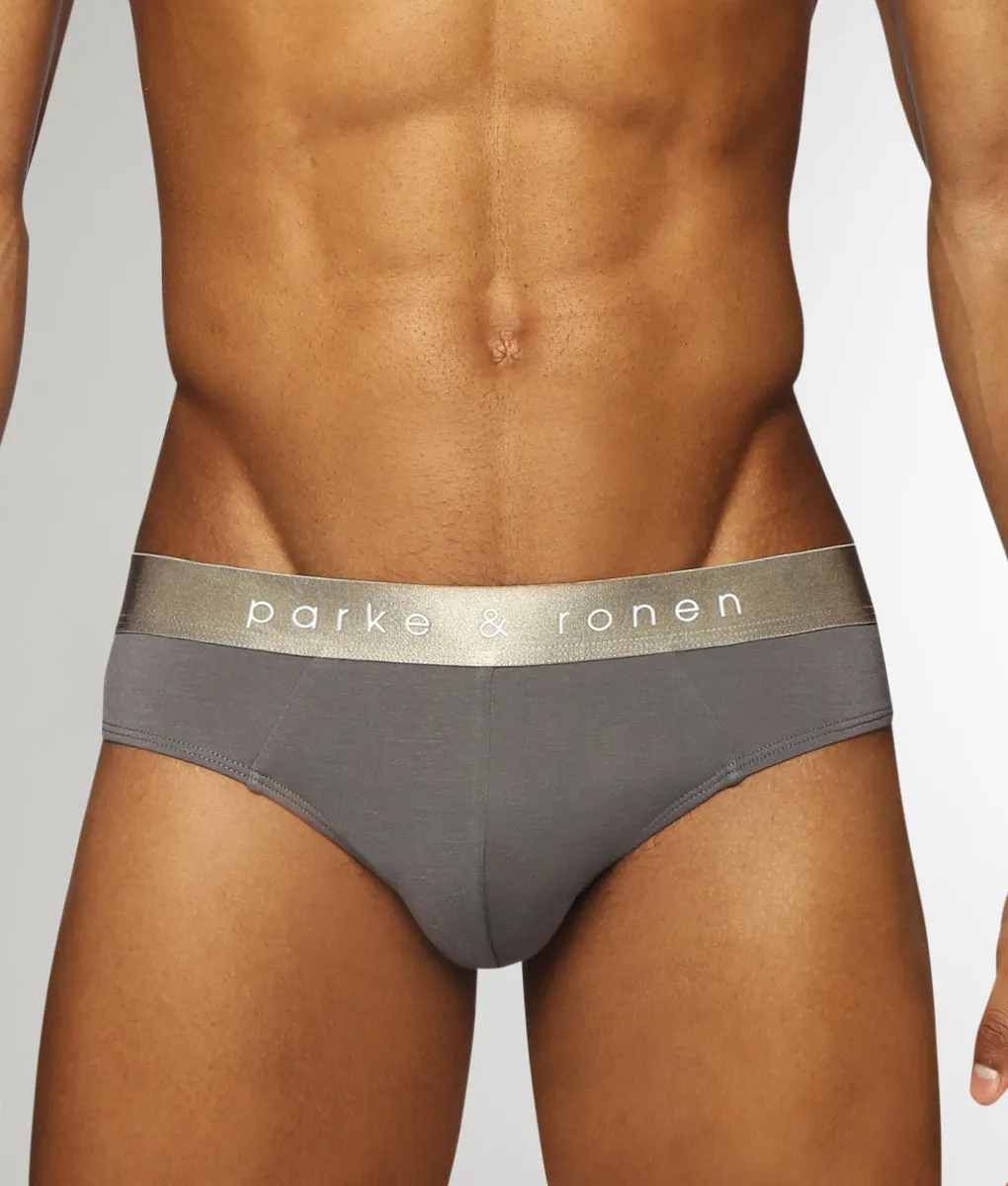 Parke & Ronen Solid Low-Rise Brief sold by Underwear Expert