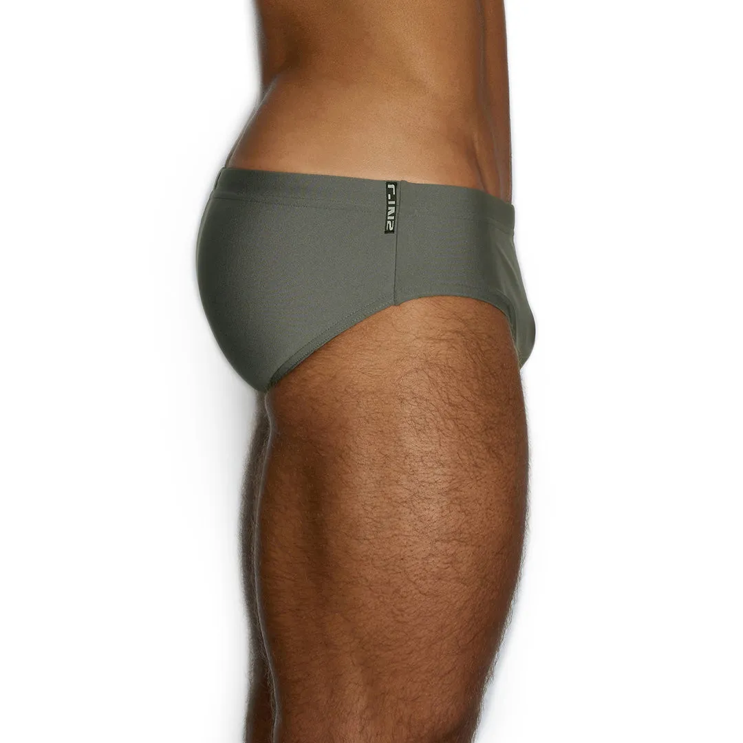 C-IN2 Poolside Swim Brief Gunmetal sold by Underwear Expert product image thumbnail 4