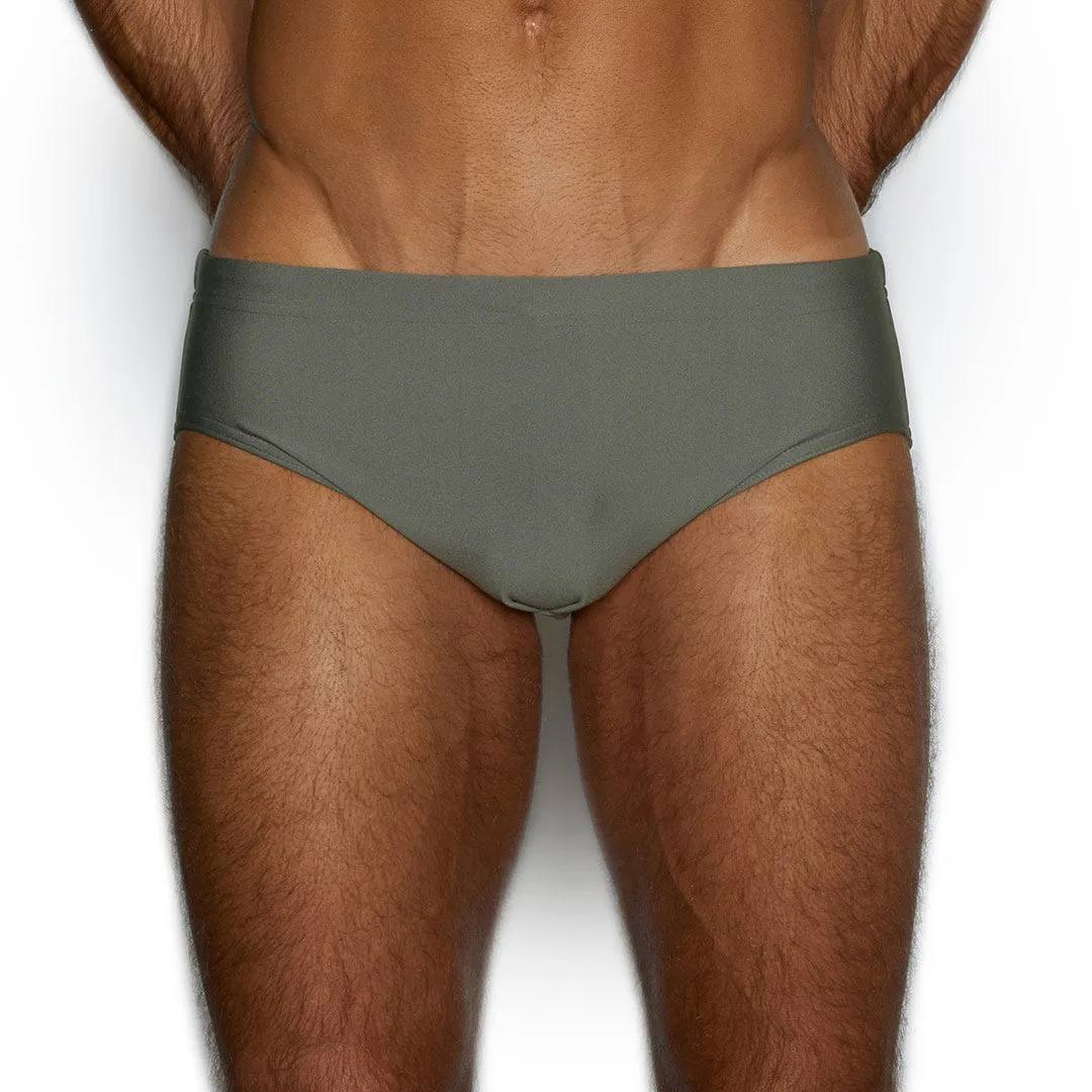 C-IN2 Poolside Swim Brief Gunmetal sold by Underwear Expert