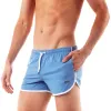 Parke & Ronen Powder Blue 3" Runner Swim Trunk sold by Underwear Expert