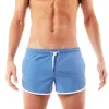 Parke & Ronen Powder Blue 3" Runner Swim Trunk sold by Underwear Expert