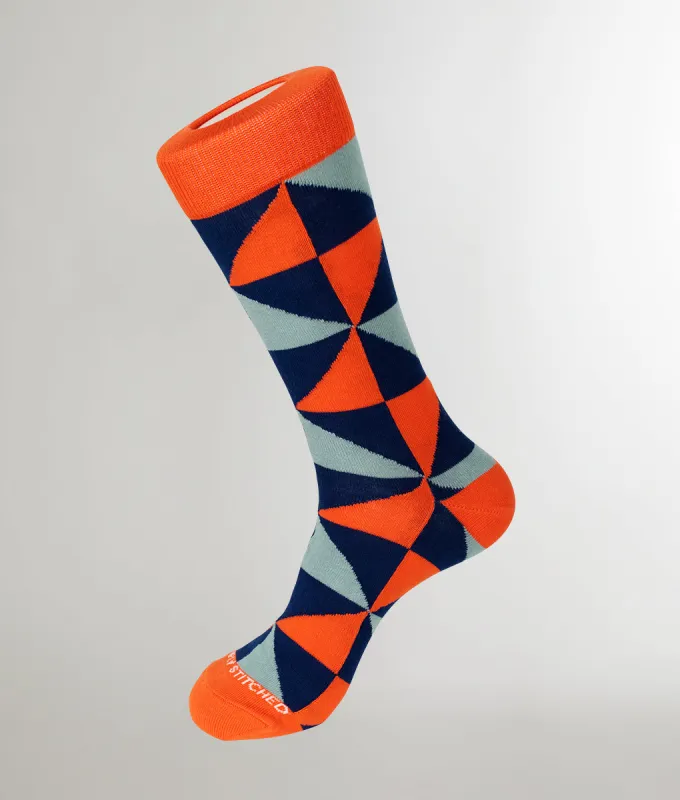 Unsimply Stitched Balanced Diamond Sock sold by Underwear Expert