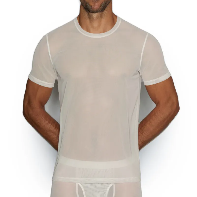 C-IN2 Sheer Crew Neck T-Shirt Navid Neutral sold by Underwear Expert
