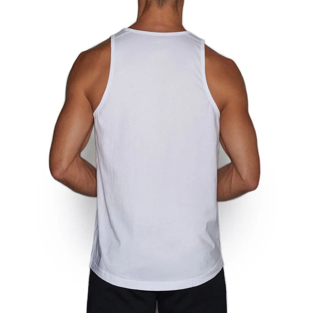 C-IN2 Perfect Pima Relaxed Tank White sold by Underwear Expert product image thumbnail 2