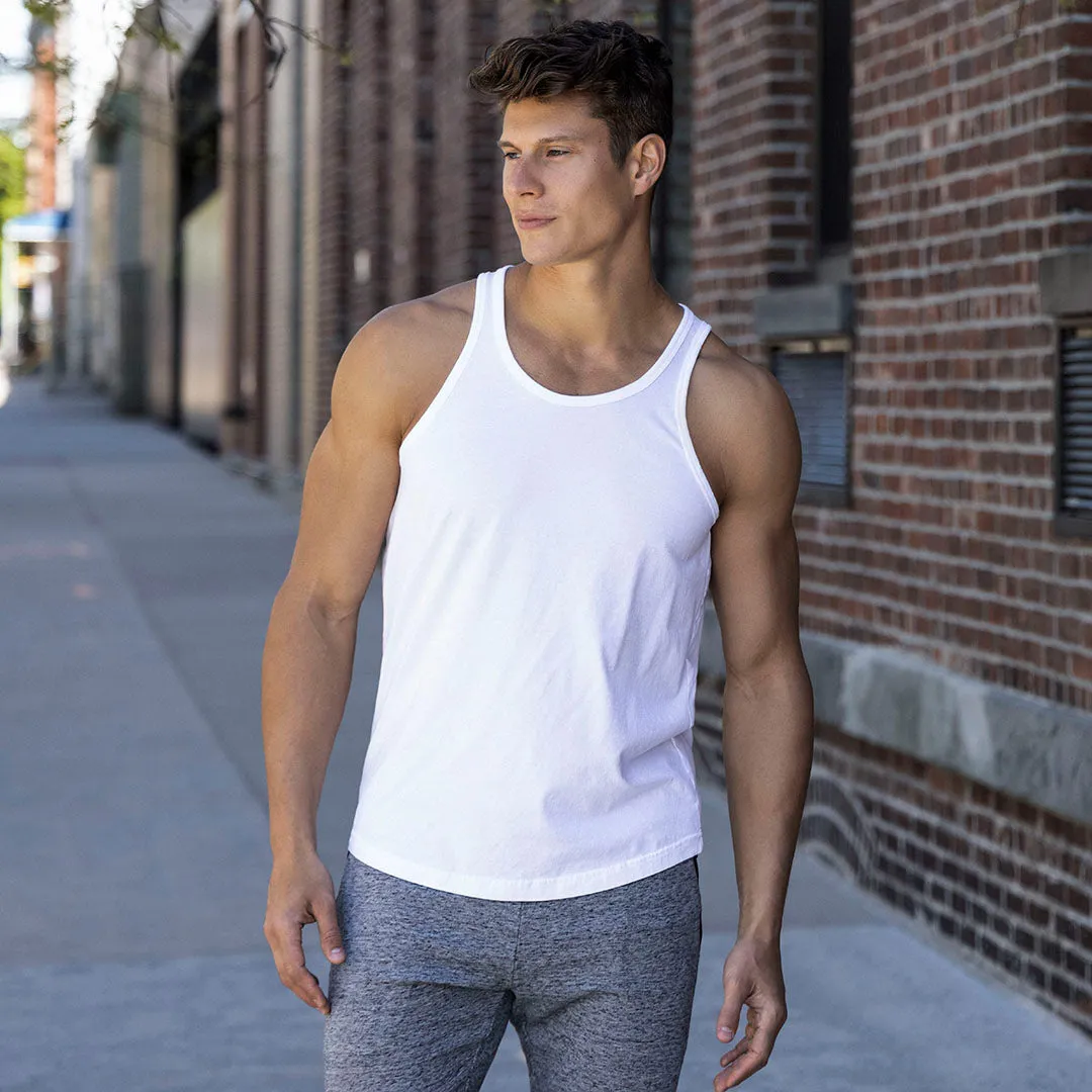 C-IN2 Perfect Pima Relaxed Tank White sold by Underwear Expert product image thumbnail 3