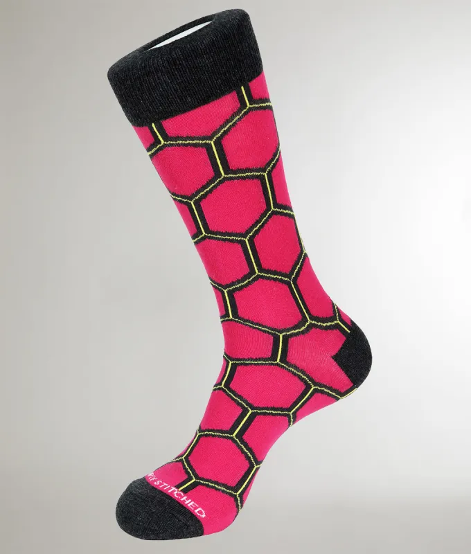 Unsimply Stitched Honeycomb Sock sold by Underwear Expert