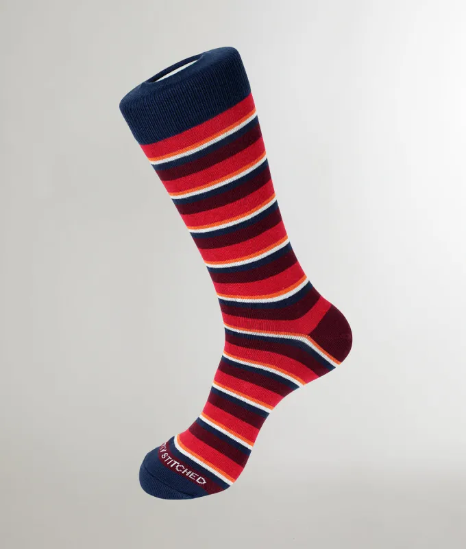 Unsimply Stitched Blink Stripe Sock sold by Underwear Expert