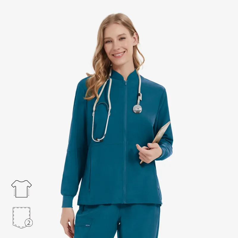 On-Shift Emera Scrub Jacket sold by Uniforms World