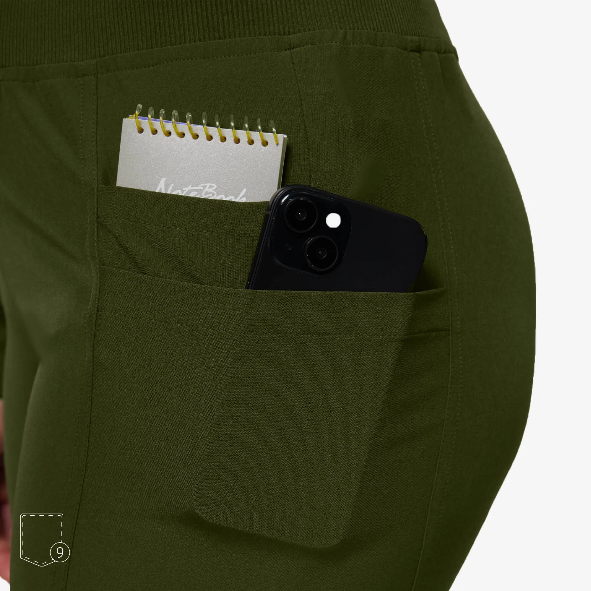 Olive Scrub Set sold by Uniforms World product image thumbnail 5