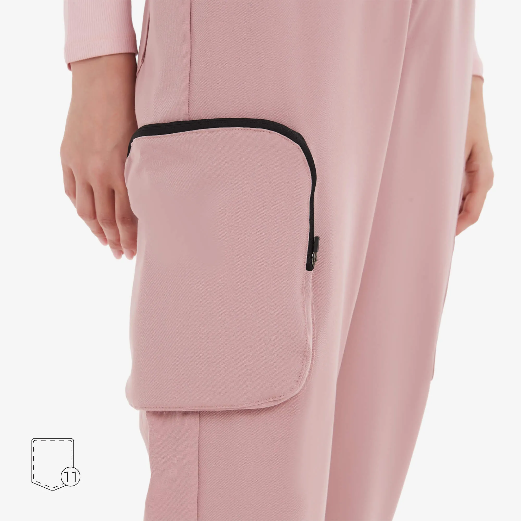 Elena Jogger Scrub Pants sold by Uniforms World product image thumbnail 4