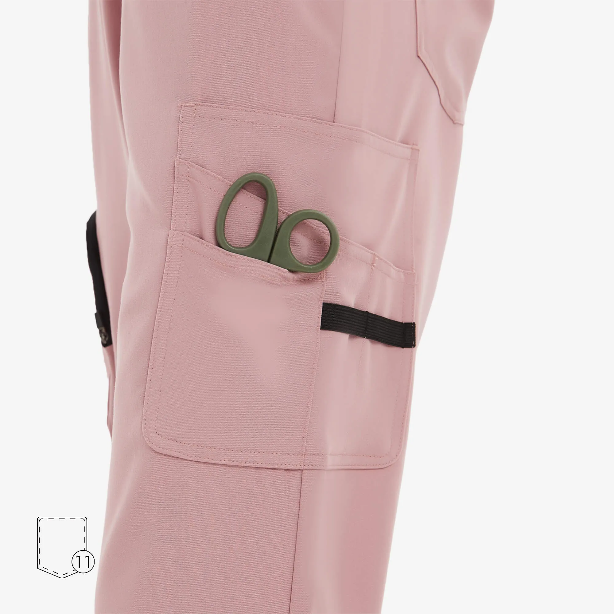 Elena Jogger Scrub Pants sold by Uniforms World product image thumbnail 5