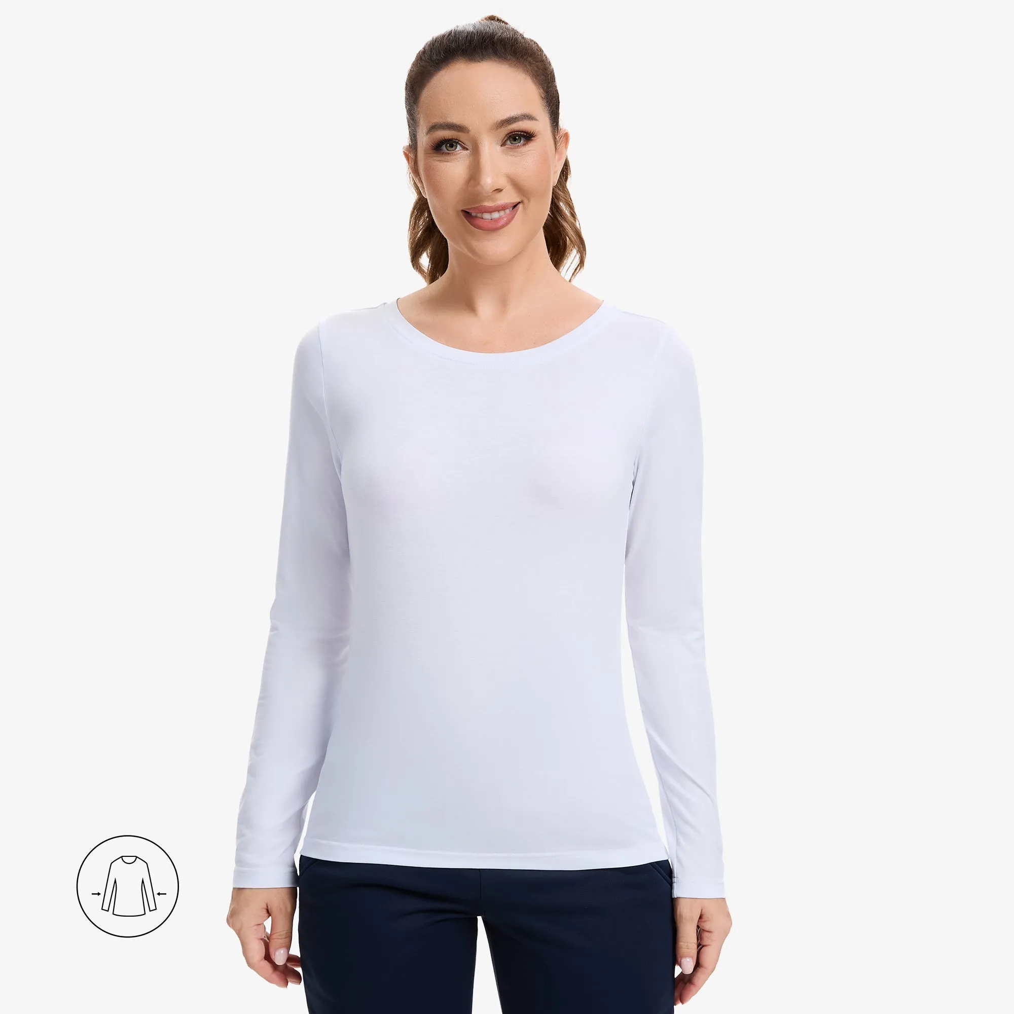 Deanda Long Sleeve Underscrub sold by Uniforms World