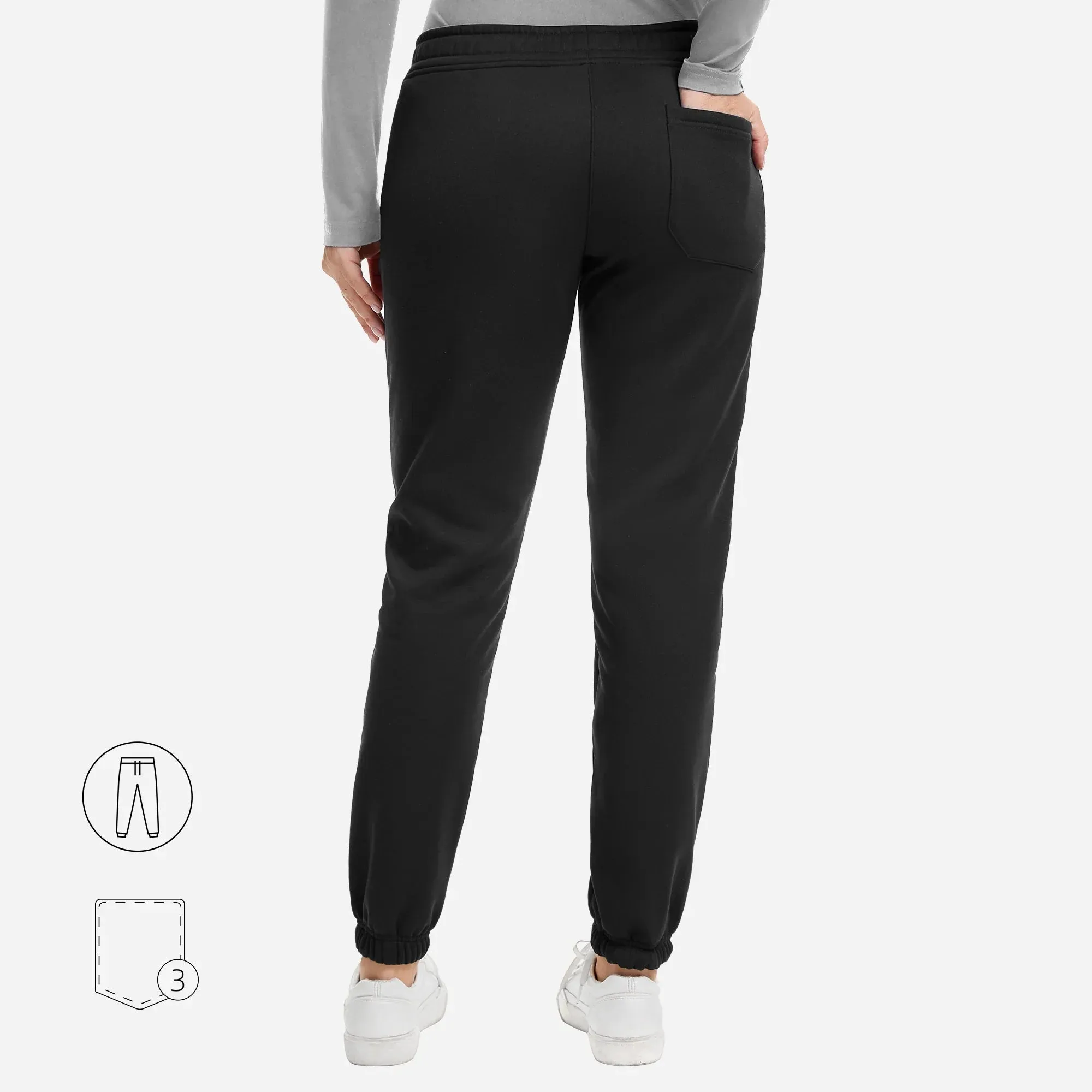 Luna 3-Pockets Fleece-Lined Scrub Pants sold by Uniforms World product image thumbnail 2