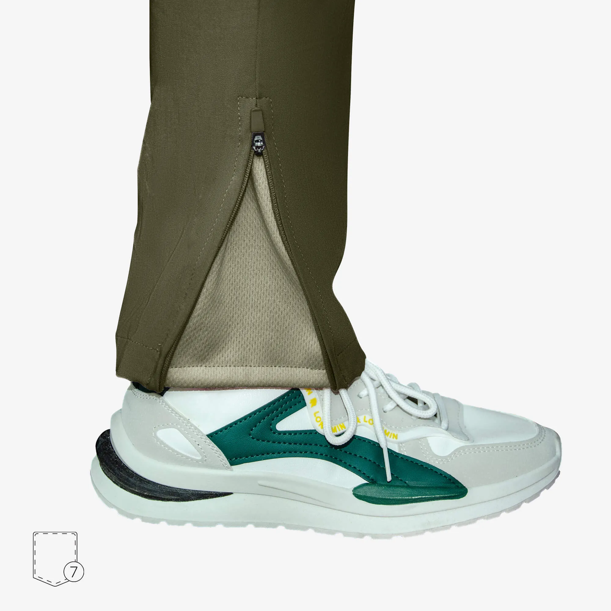 Emerald Skinny Scrub Pants sold by Uniforms World product image thumbnail 5