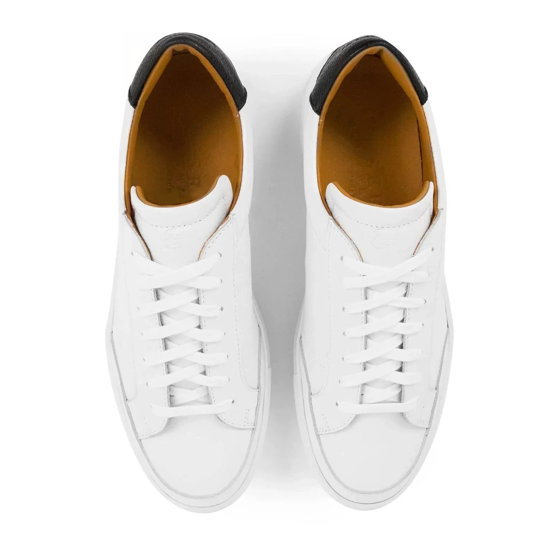 Helier White / Black - Mens UK 10 sold by Unseen Footwear product image thumbnail 5