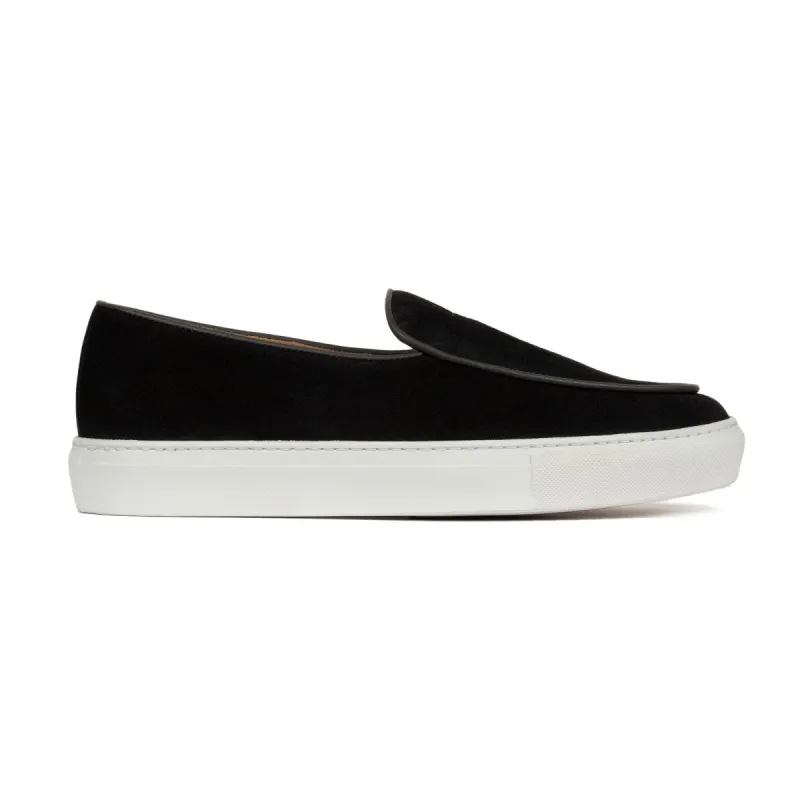 Georgetown Suede Black sold by Unseen Footwear