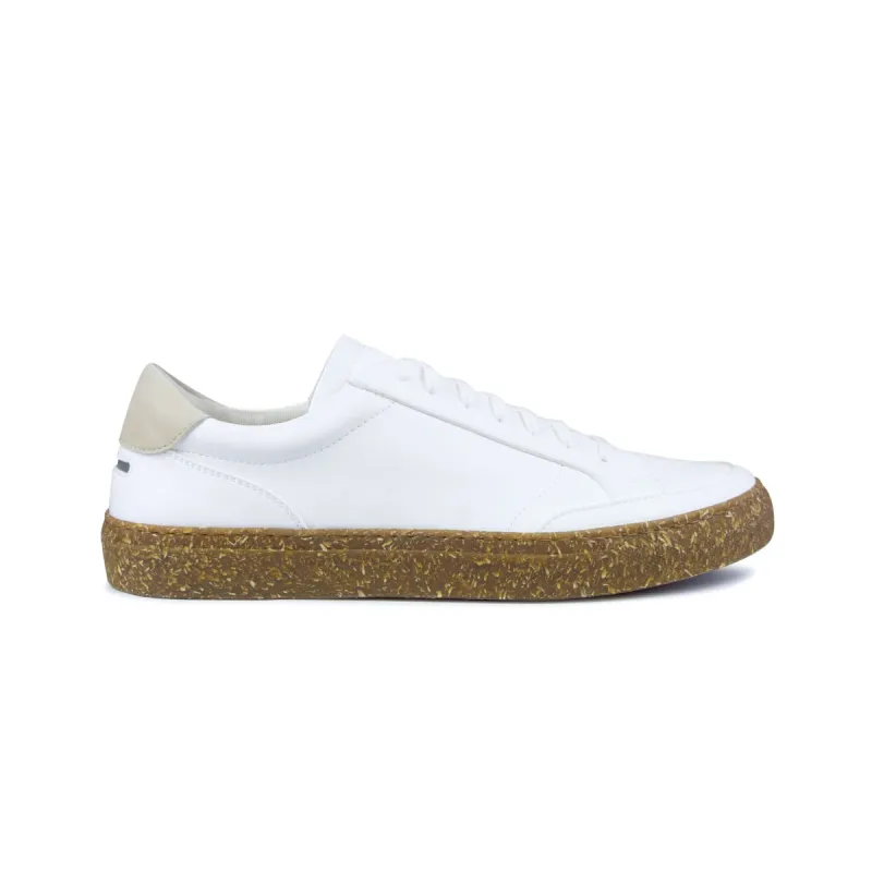 Helier Vegan White Womens sold by Unseen Footwear
