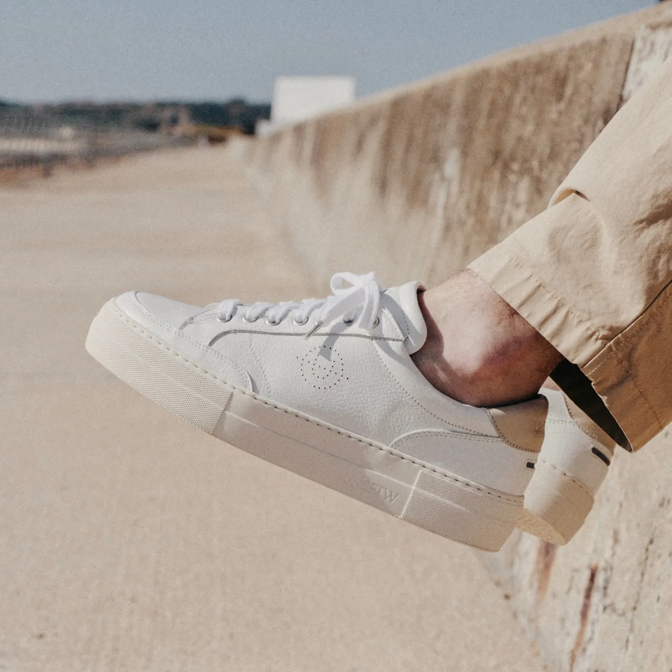Helier V2 White/White sold by Unseen Footwear product image thumbnail 4