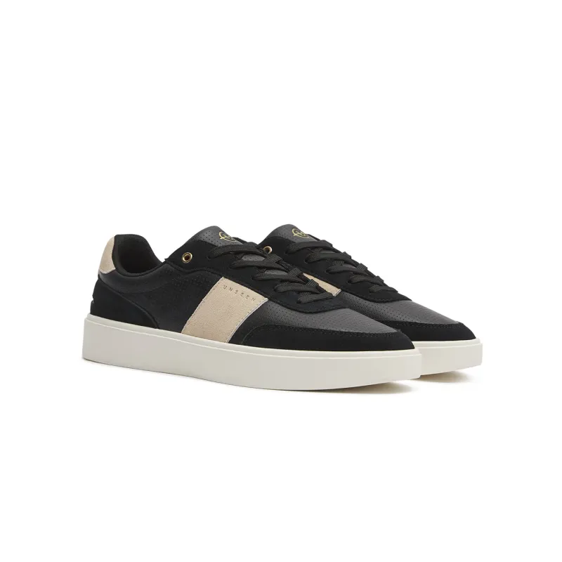 Halkett Black/Off White made by Unseen Footwear