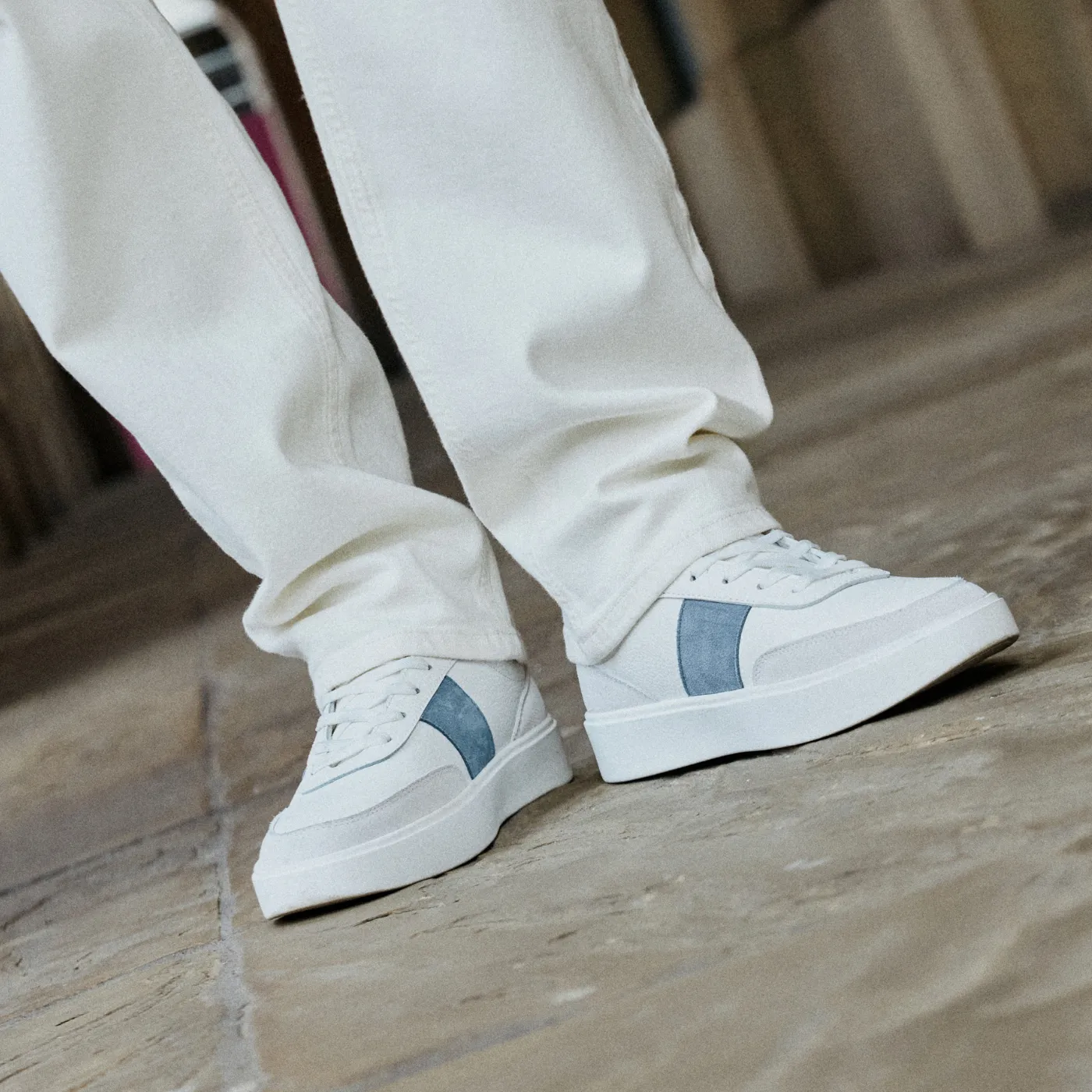 Halkett Grey/Petrol/White sold by Unseen Footwear product image thumbnail 5