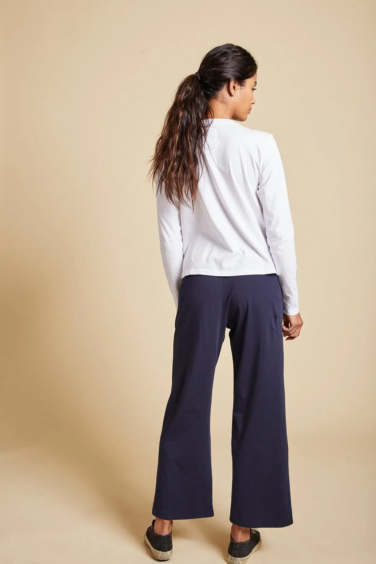 VICENTE ORGANIC COTTON TEE IN WHITE sold by Velvet Tees product image thumbnail 4