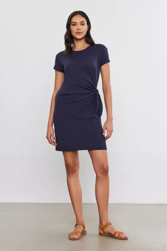 ALMA DRESS IN INK sold by Velvet Tees