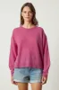 BRYNNE CASHMERE CLASSICS TOP IN PASSION sold by Velvet Tees
